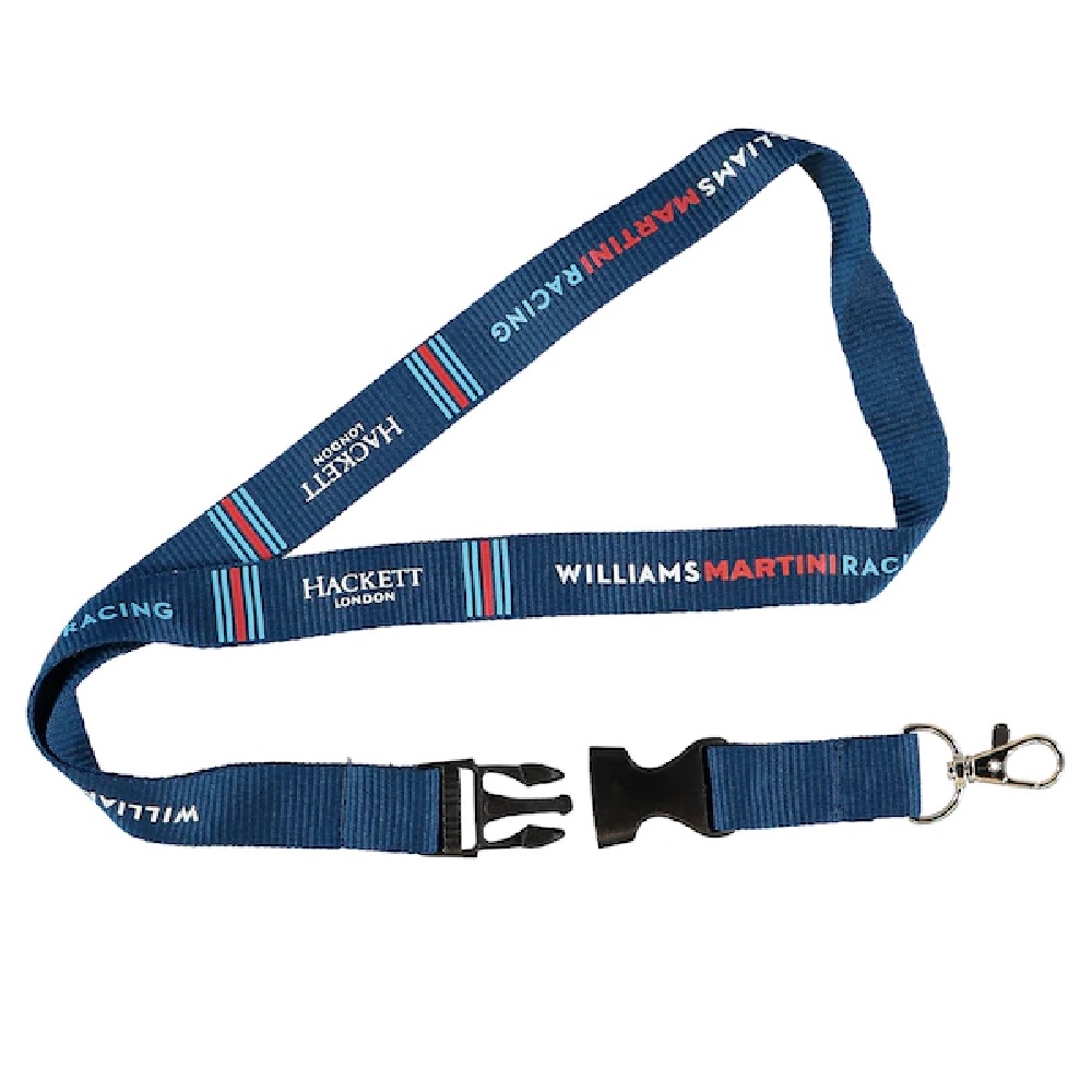 LANYARD Williams Martini Racing Passholder KeyClip Neckstrap Formula